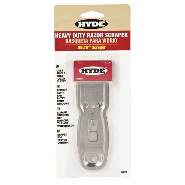 Glass Scraper, Flexible, 1-1/2