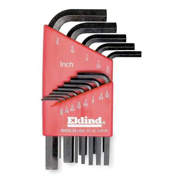 13 Piece SAE L-Shape Hex Key Set, 10113