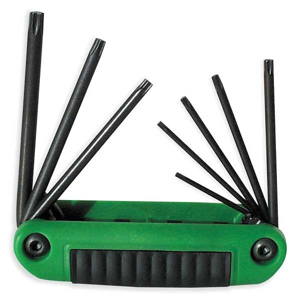 8 Piece Torx? Fold-Up Torx? Key Set, 25581
