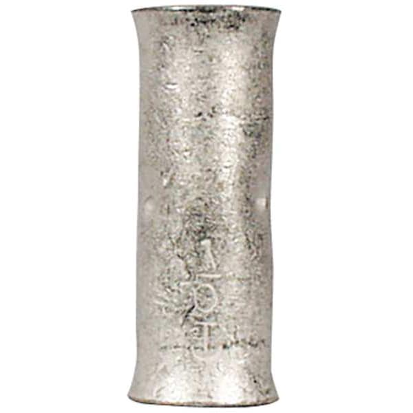 Short-Barrel Splice, Gray, 0.90 in., 'PK10