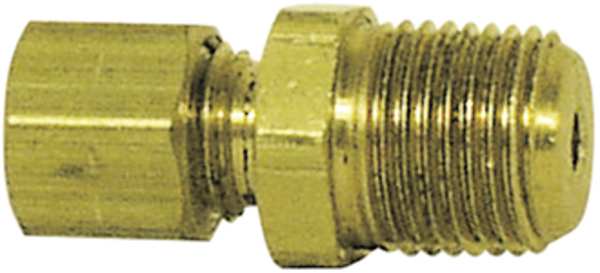 Connector, Male, 1/8In x 3/8-27, PK5