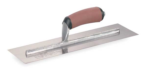 Concrete Finish Trowel, 20 In, Soft Grip