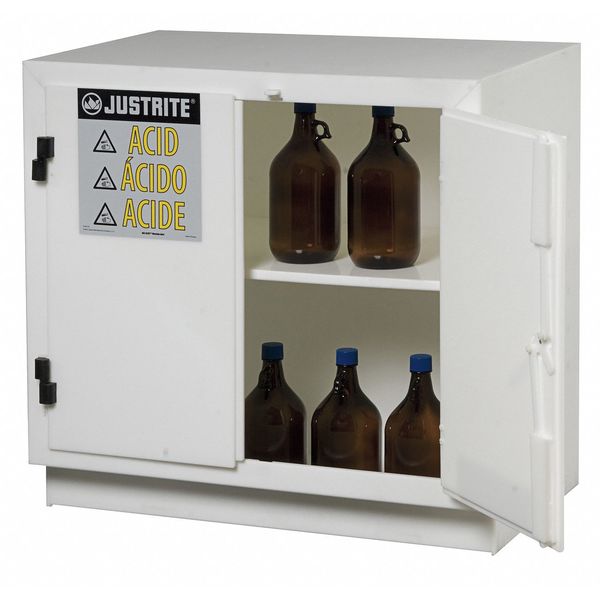Acid Safety Cabinet, 35-3/4 In. H