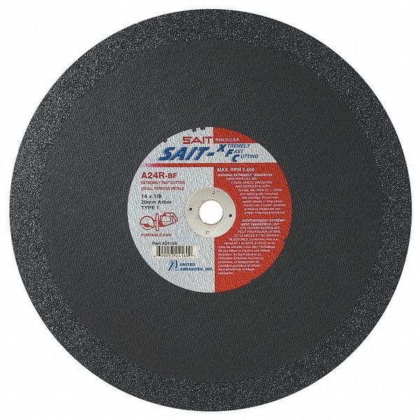 SAIT 24150 XFCâ¢ Extremely Fast Cut Large Diameter Portable Saw Cutting Wheels 14