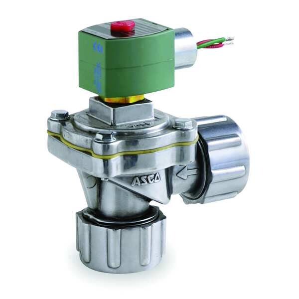 120V AC Aluminum Dust Collector Solenoid Valve, Normally Closed, 3/4 in Pipe Size