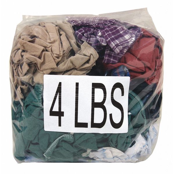 Recycled Cotton Cloth Rag 4 lb. 7-9/10