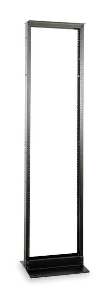 Rack, Freestanding, Aluminum, 7in H, 19 in W