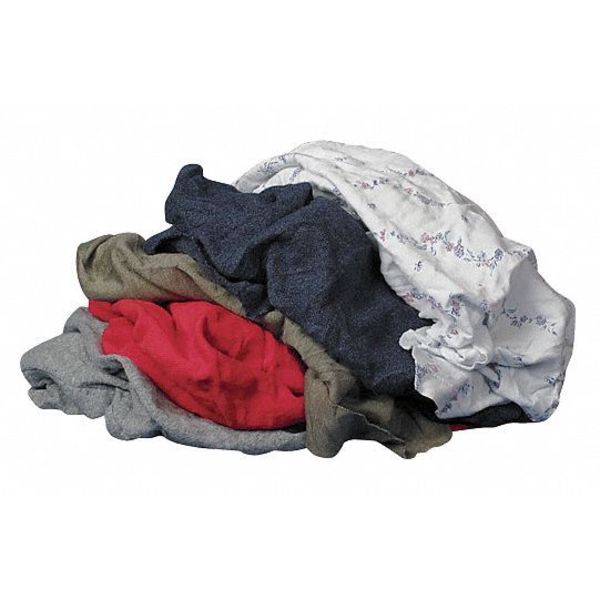 Cotton/Polyester Cloth Rag 50 lb. Varies Sizes, Assorted