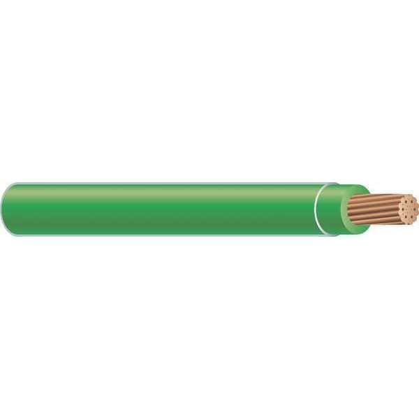 Building Wire, THHN, 10 AWG, 100 ft, Green, Nylon Jacket, PVC Insulation