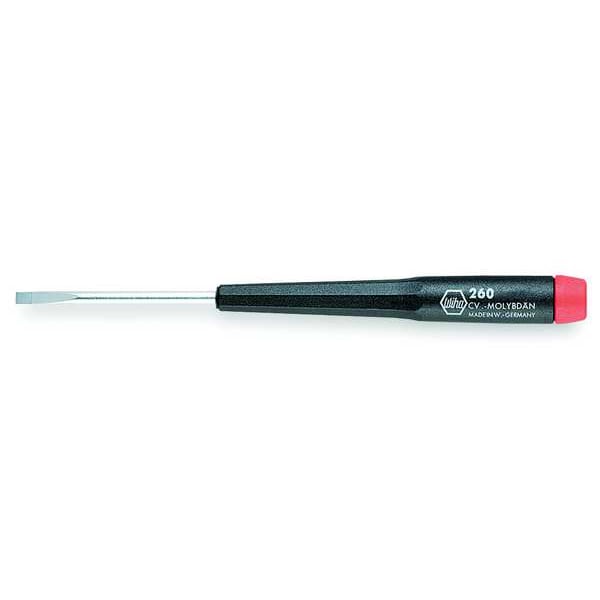 Prec. Screwdriver, Slotted, 4.0mm x 2-3/8