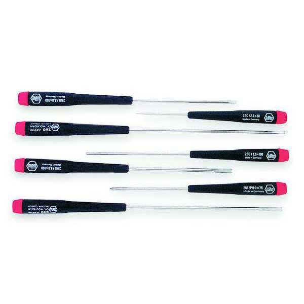 Precision Screwdriver Set, Sl/Ph, 7 pcs.