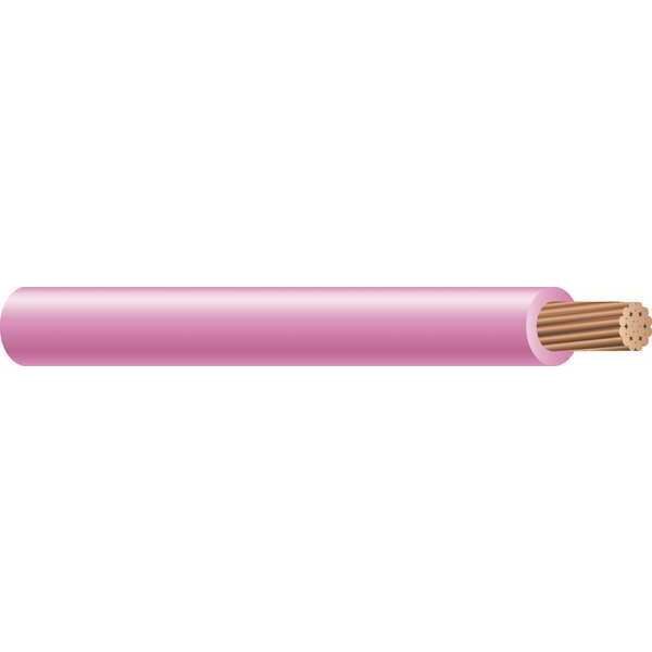 Machine Tool Wire, AWM, MTW, TEW, 16 AWG, 500 ft, Pink, PVC Insulation