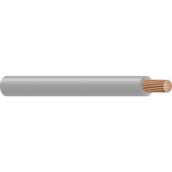 Machine Tool Wire, AWM, MTW, TEW, 14 AWG, 500 ft, Gray, PVC Insulation