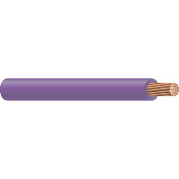 Machine Tool Wire, AWM, MTW, TEW, 18 AWG, 500 ft, Purple, PVC Insulation