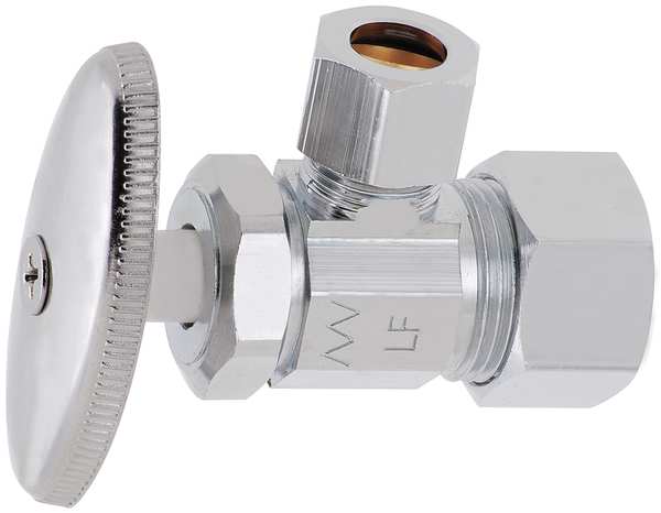 Multi-Turn Stop, Angle, 5/8 Inx3/8 In