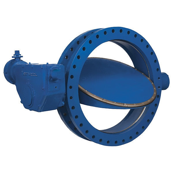 Butterfly Valve, Flanged, 6 In, Actuated, CI