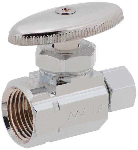 Multi-Turn Stop, Straight, 1/2 Inx3/8 In