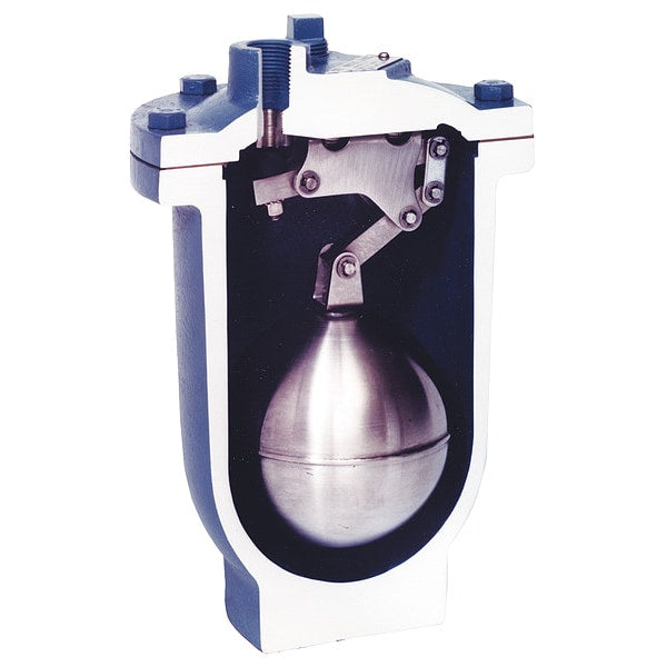 Air Release Valve, FNPT, 2 x 1/2, CI