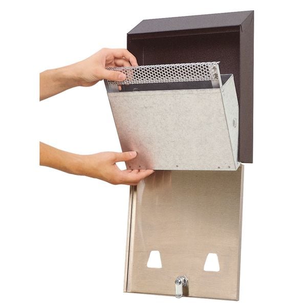 Ash Tray, 1-19/32 gal., Black