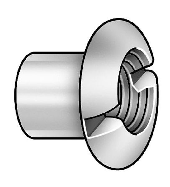 Barrel Bolt, #10-24, 1/4 in Brl Lg, 1/4 in Brl Dia, Steel zinc, 50 PK