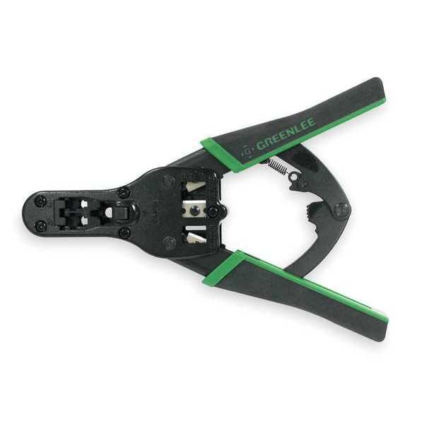 13 in Ratchet Crimper RJ-11, RJ-45