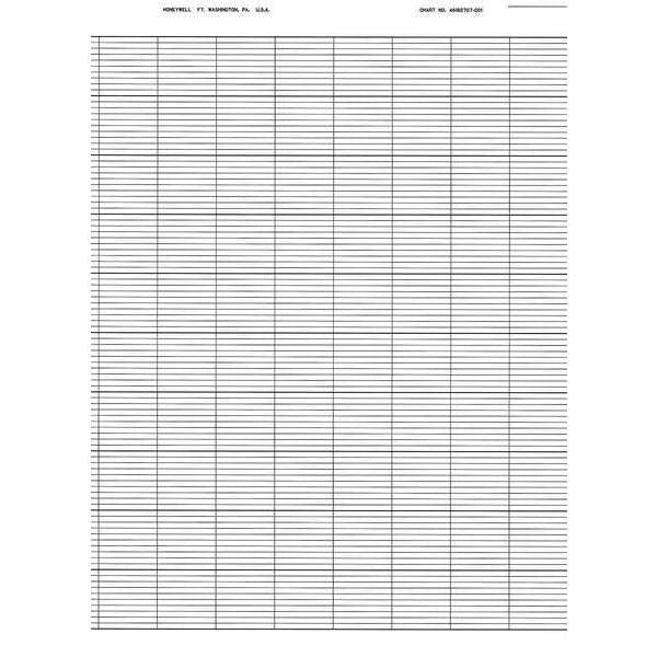 Strip Chart, Fanfold, Range None, 115 Ft