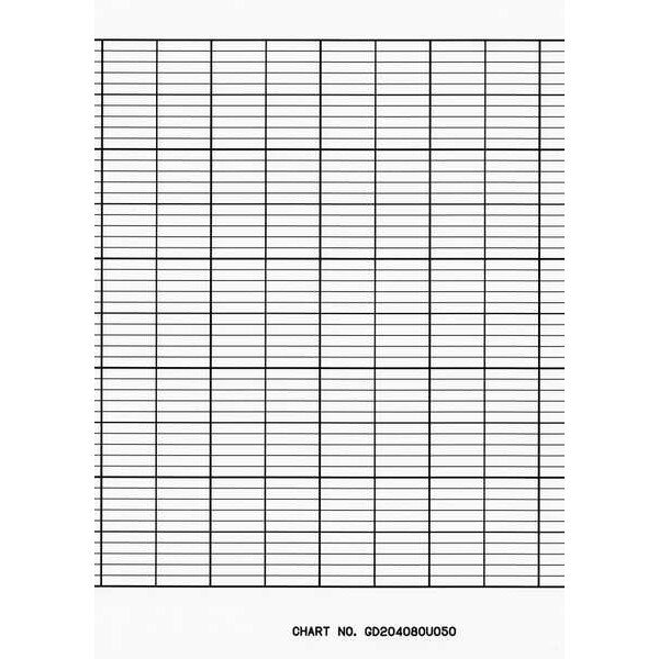 Strip Chart, Roll, Range None, Length 82 Ft