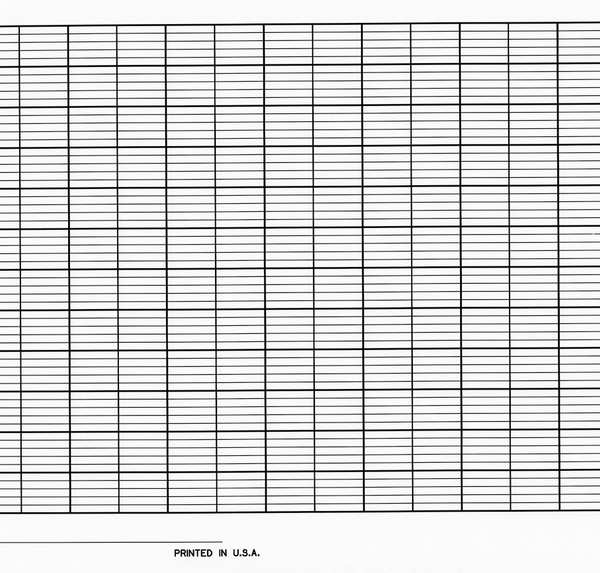 Strip Chart, Roll, Range None, Length 52 Ft