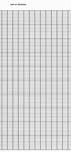 Strip Chart, Roll, Range None, 105 Ft
