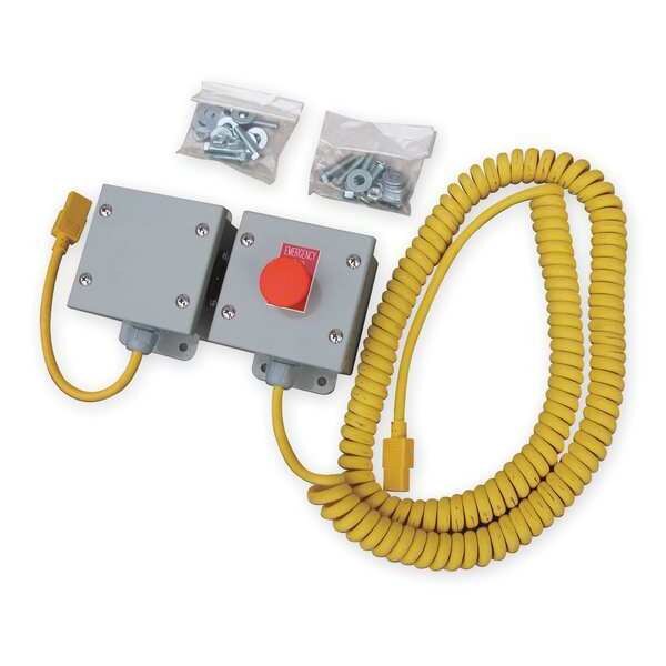 Emergency Stop Kit, Blue Powder Coat