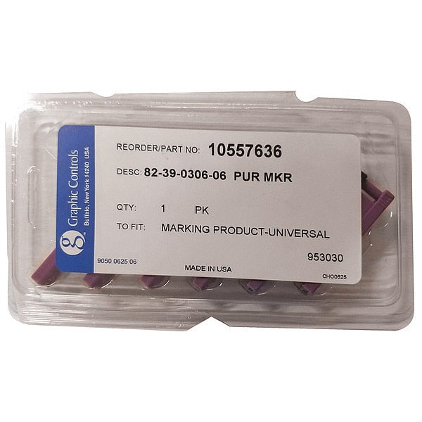 Chart Recorder Pen, Blue Color, PK6
