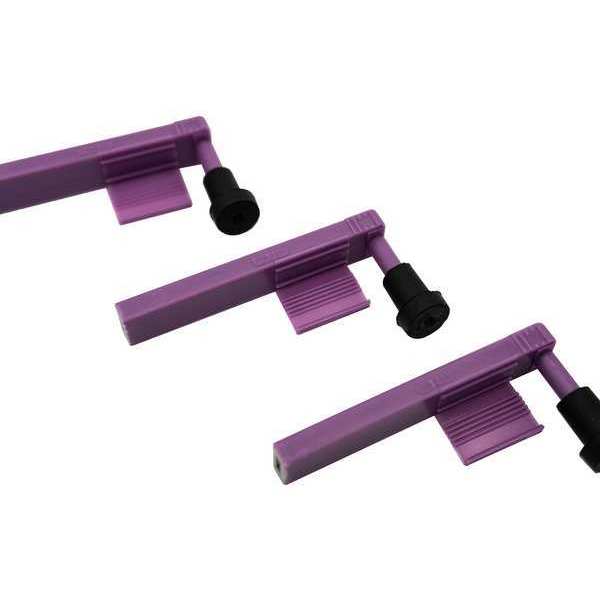 Chart Recorder Pen, Purple Color, PK6
