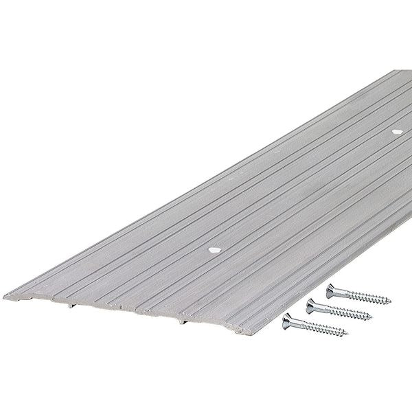 Saddle Threshold, Fluted Top, 3 ft., Alum