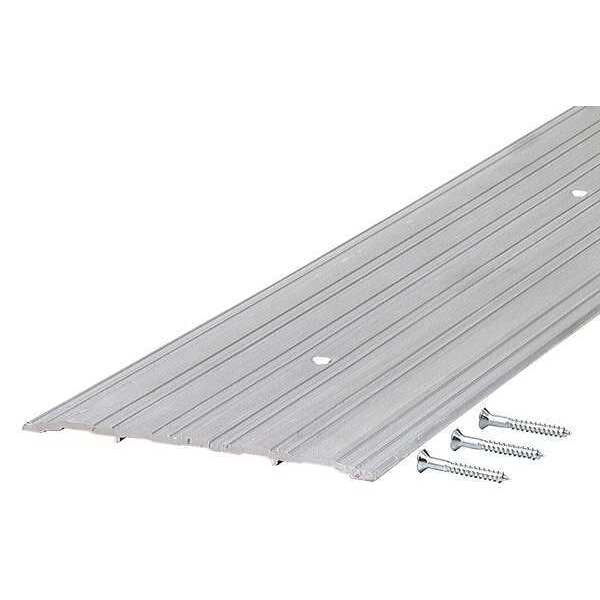Saddle Threshold, Fluted Top, 6 ft., Alum