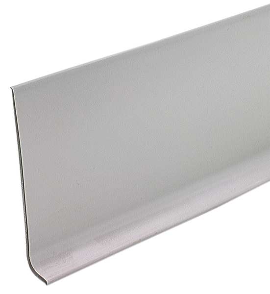 Wall Base Molding, Gray, 48 In. L