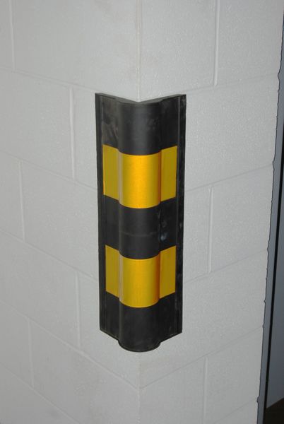 Corner Guard, Black/Yellow, 5-1/2