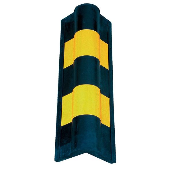 Corner Guard, Black/Yellow, 5-1/2