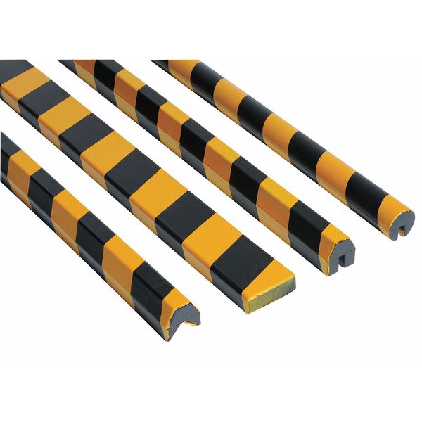 Corner Guard, Black/Yellow, 3/4