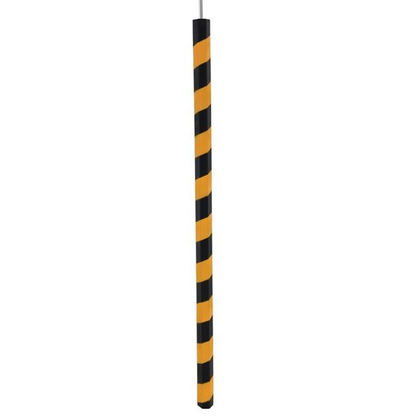Corner Guard, Black/Yellow, 7/16