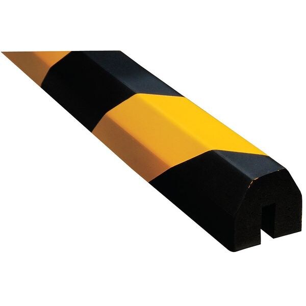 Corner Guard, Black/Yellow, 7/16