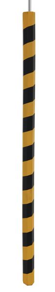 Corner Guard, Black/Yellow, 7/16