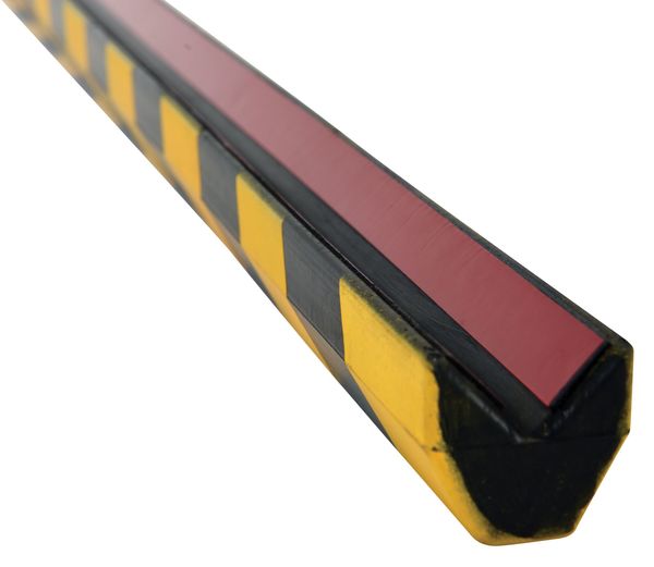 Corner Guard, Black/Yellow, 7/16