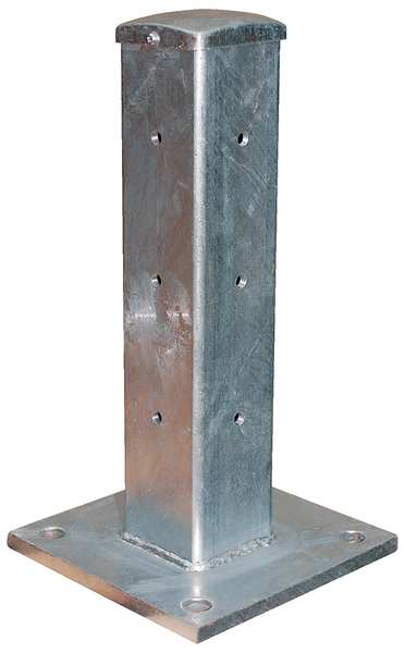Universal Post, Steel, Single, Bolt-On