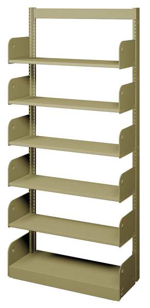 Flat Shelf, Single Face, 6 Shelves