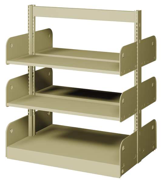 Flat Shelf, Double Face, 6 Shelves