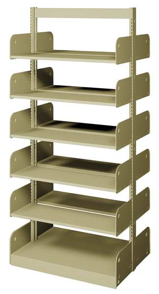 Flat Shelf, Double Face, 12 Shelves