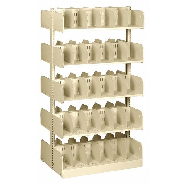 Divider Shelf, Double, 10. Shelves, 24 In
