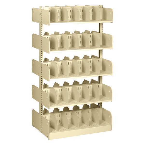 Divider Shelf, Double, 10 Shelves, 20 In