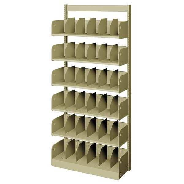 Divider Shelf, Single, 6 Shelves, 10 In
