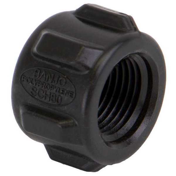 Cap, Polypropylene, 3/8